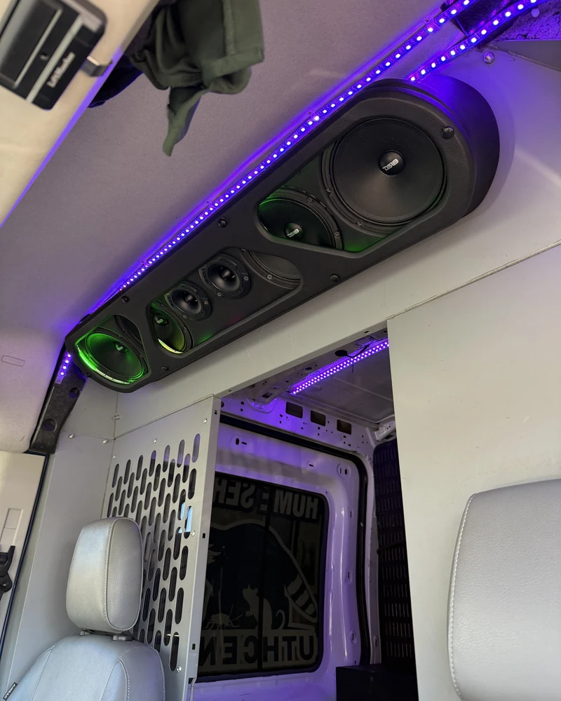 Car audio system install — subs & amps by Twins Car Audio & Tire